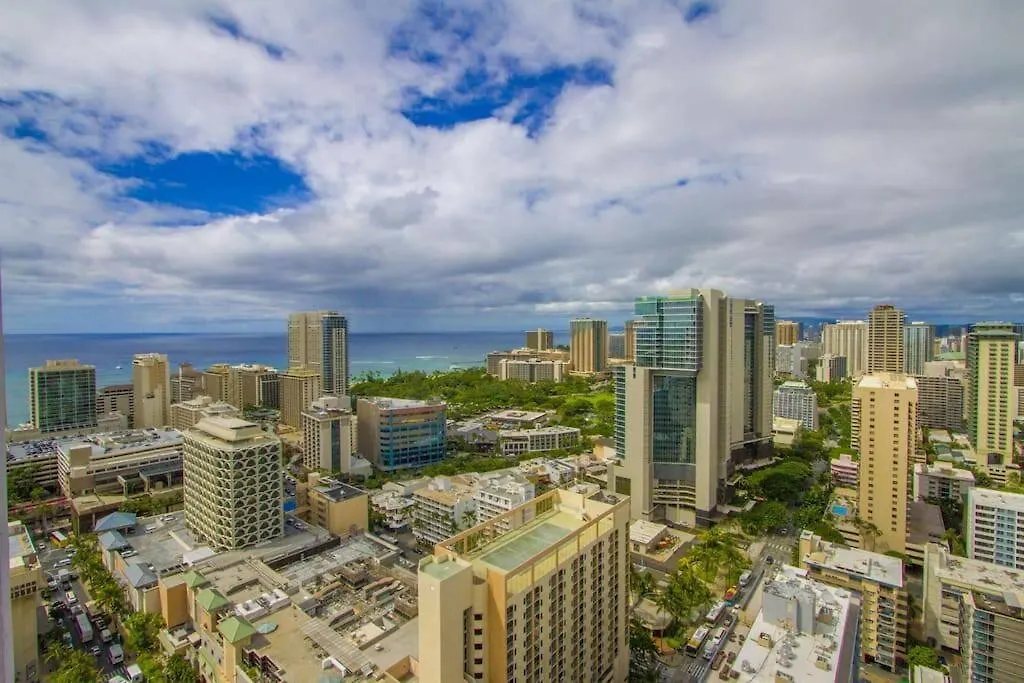 Royal Kuhio Penthouse With Ocean View On 35Th Floor Apartamento Honolulu